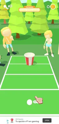 Pong Party 3D android App screenshot 0