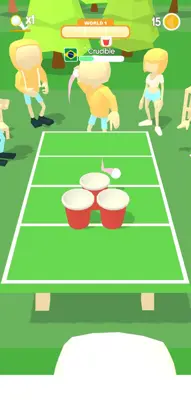 Pong Party 3D android App screenshot 1